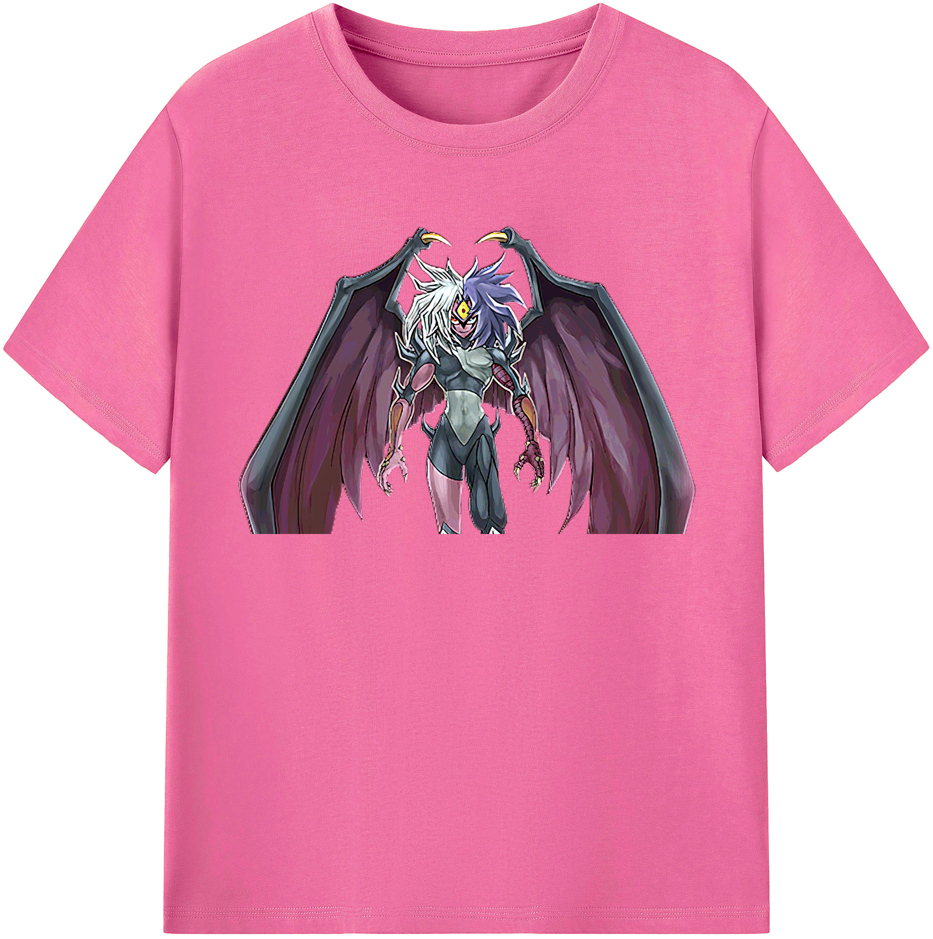 （画像用） 遊☆戯☆王 Yu-Gi-Oh! レディースカジュアルプリントTシャツ（綿100％）